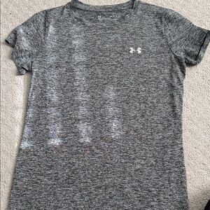 Under Armour Women's Heathered Black Tee